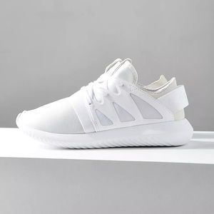 Adidas Originals Tubular Viral Trainers White Nylon Suede Sneakers Running Shoes